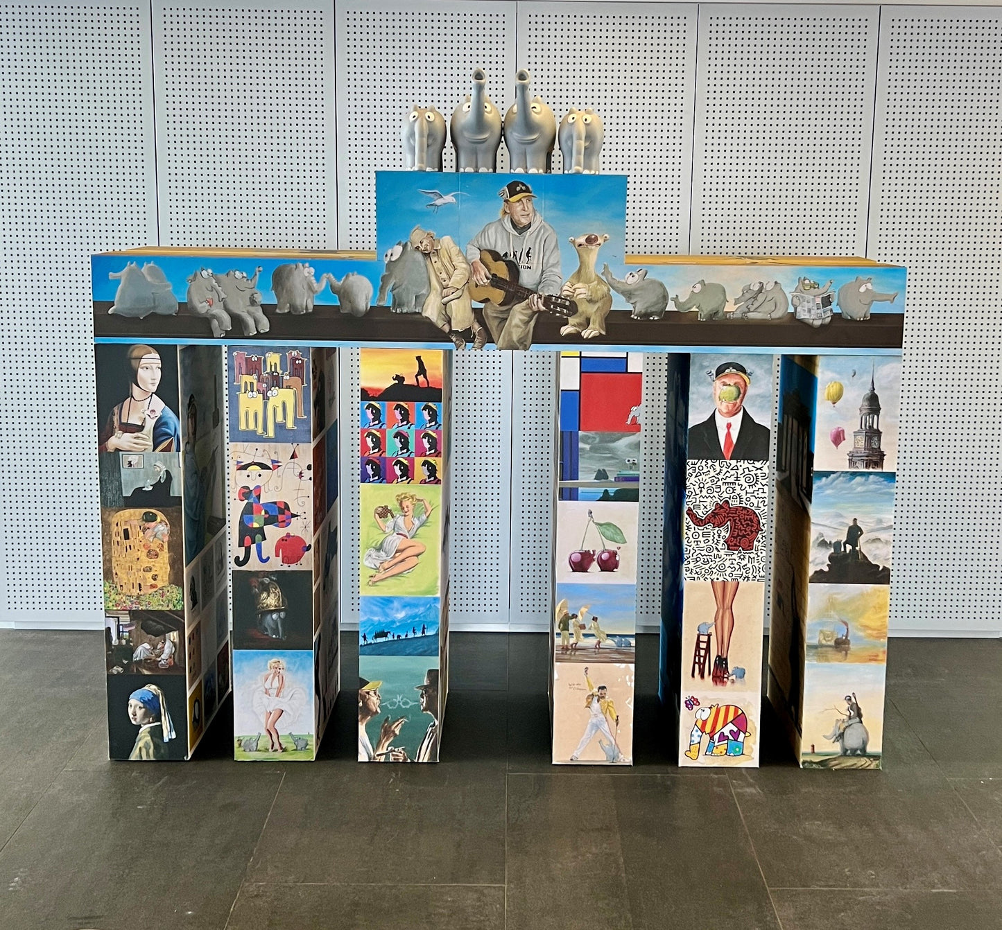 Global Gate Modell by Otto Waalkes im Maßstab 1:10