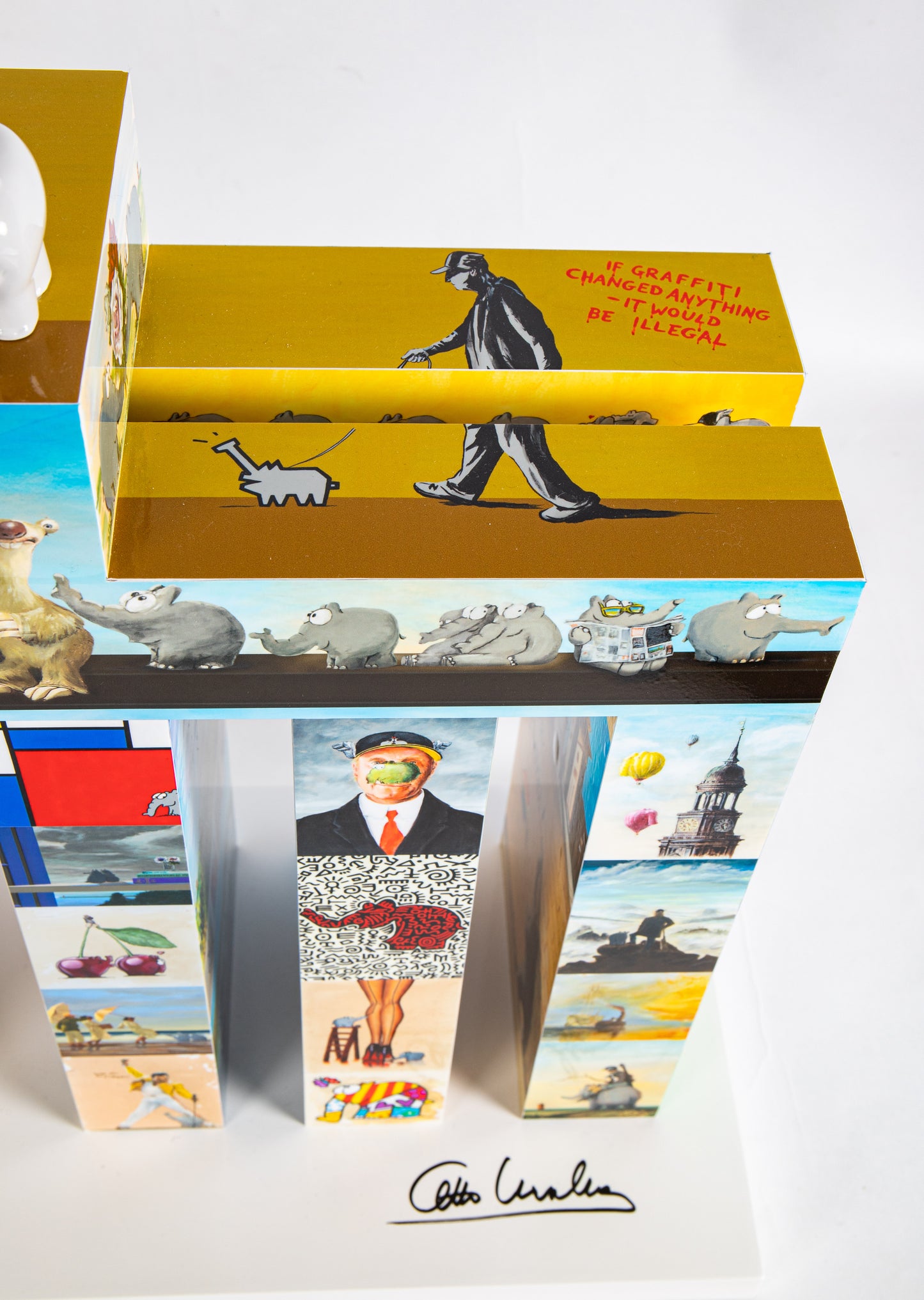 Global Gate Skulptur by Otto - 199er LIMITED EDITION