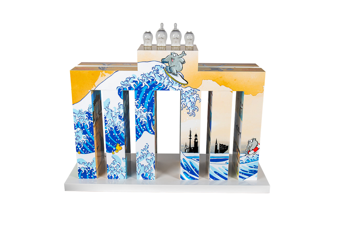 Global Gate Skulptur by Otto - 199er LIMITED EDITION