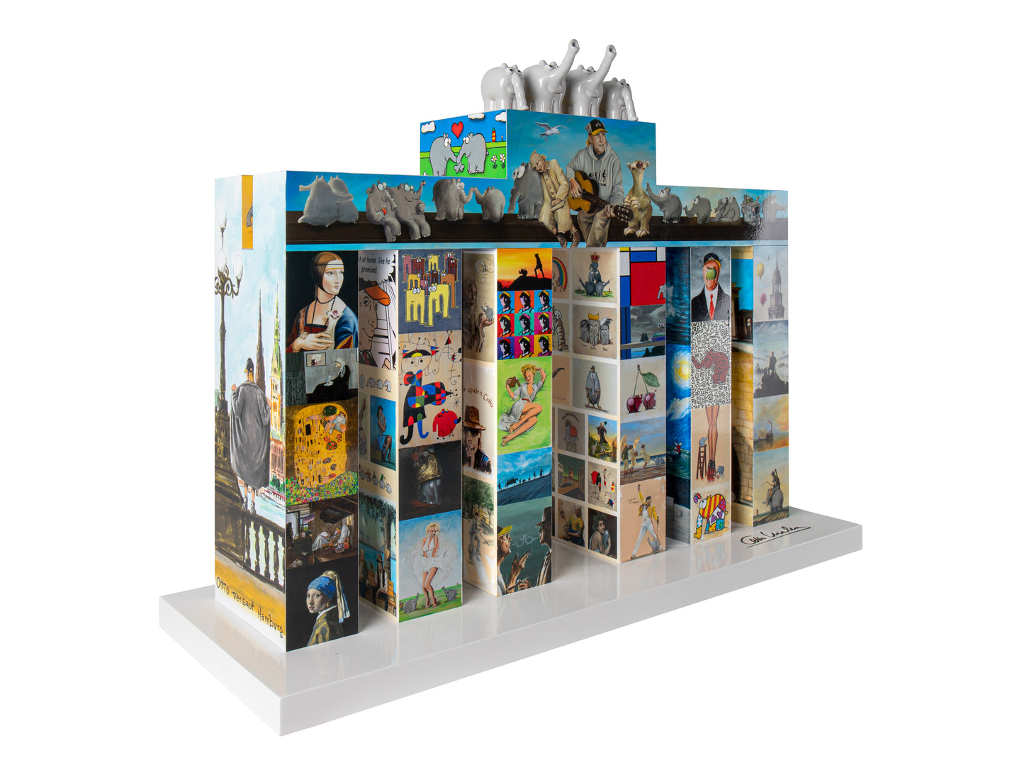 Global Gate Skulptur by Otto - 199er LIMITED EDITION